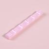 Porta Spazzole per Unghie Acriliche a 5 Scomparti Scaffale Supporto per Pennelli da Pittura Supporto Colorato Espositore per Pennelli Gel UV