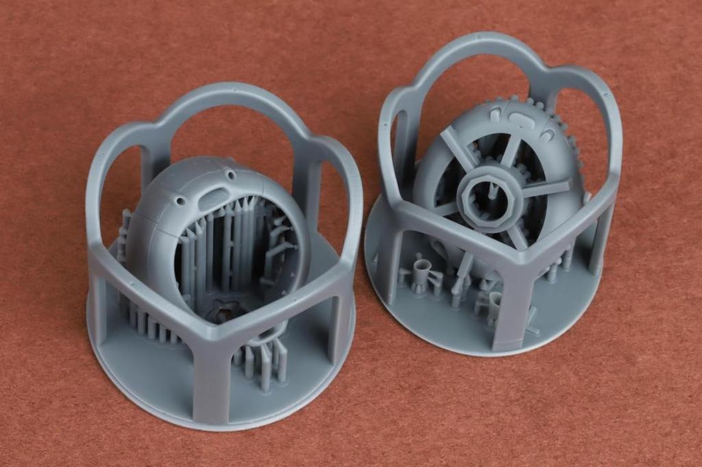 SBS Models Buffalo Cowling Plastic Model Kit Parts SBM72098 1/72 F2A-1/B-239 (for Hasegawa)
