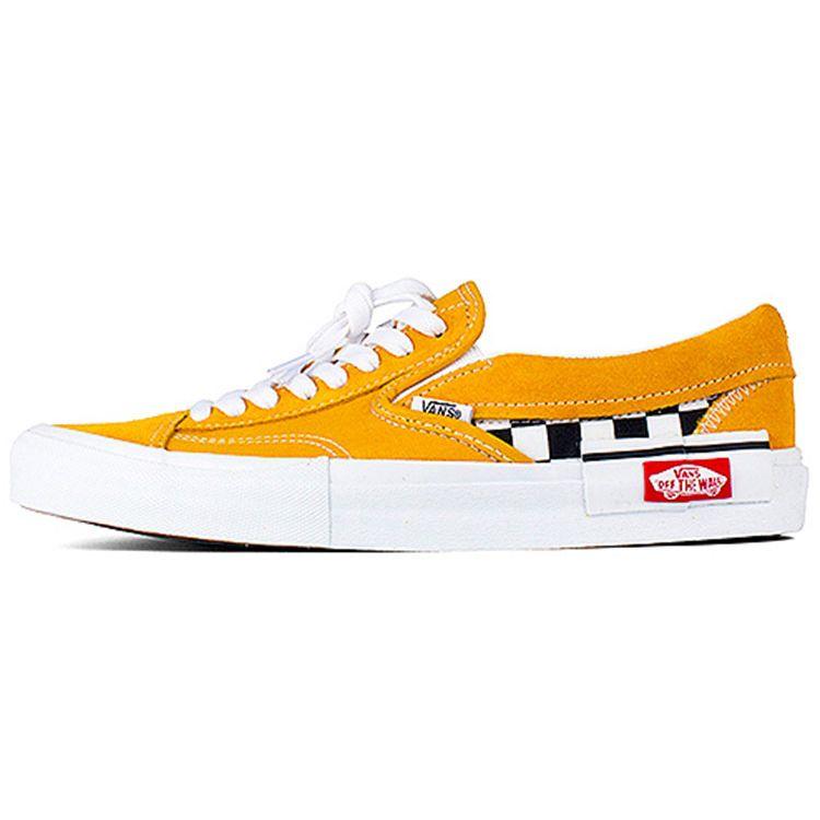 

Кроссовки унисекс Vans Slip-On CAP Yolk Yellow True-White VN0A3WM5VLY