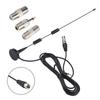 FM Radio Antenna for Indoor Use, Improve Stereo Reception, Magnetic Base Mount, Compatible with AV Audio Vedio Systems