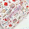 Cute Tomato Apple Cat Printed Pencil Bag Student Large Capacity Multi-Layer Stationery Storage Bag Gift
