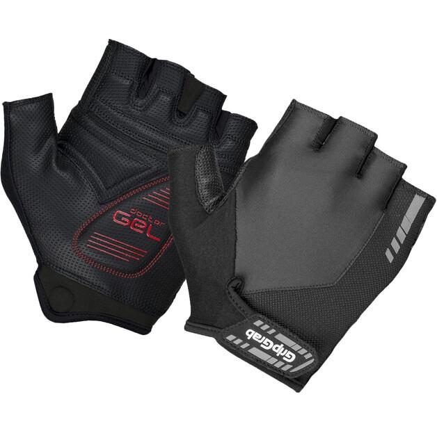 Велоперчатки GripGrab ProGel Short Finger (черные) XL