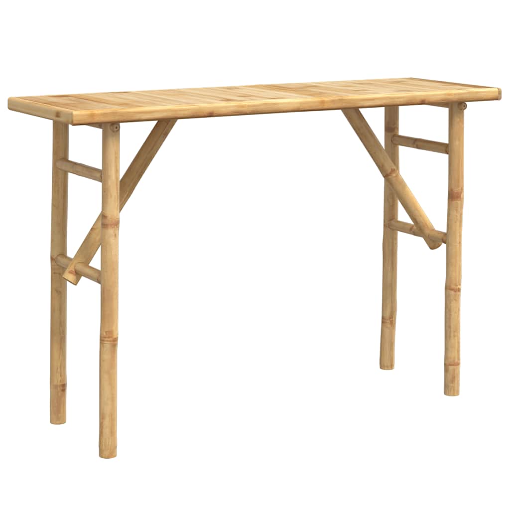 Vidaxl Stolik Konsolowy, 115X39X75 Cm, Bambusowy