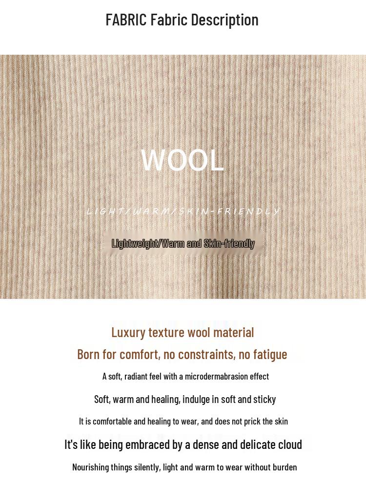 2023 Women's Fashionable Round Neck Pure Wool Sleeveless Knitted Vest Top
