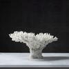 Kreativ Vit Korallskulptur Skrivbordsdekoration Konstverk Prydnader Harts Hantverk Imitation Korallstaty Rum Estetisk Dekor