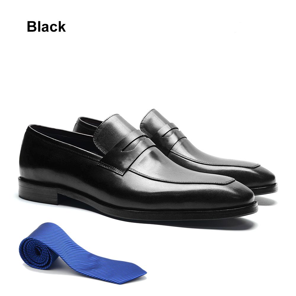

Роскошные мужские пенни-лоферы из натуральной коровьей кожи высокого качества, мужские туфли для платья, коричневые, черные, мокасины, свадебные, деловые туфли, мужские 38