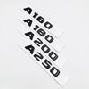 FCUI6 3D ABS Black A35 A45 A160 A180 A200 A250 Logo Letters 4MATIC Badge Car Rear Star Sticker AMG Emblem For Mercedes Benz W176 W177