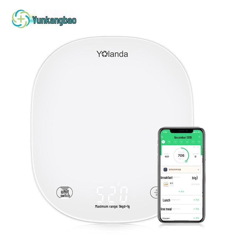 Умные кухонные весы Yun Kang Bao с Bluetooth
