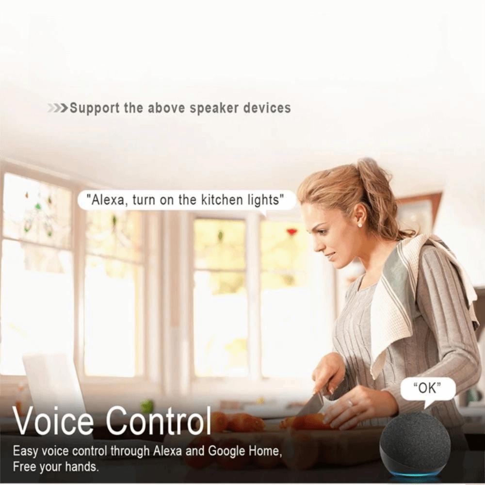 Touch Control Touch Sensor Switch US Plug LED Light Switches WiFi Smart Light Switch  Smart Home