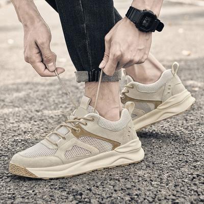 Nuove Sneakers Outdoor Antiscivolo Marca di Lusso Sport Skateboard Calzature Stringate Tinta Unita Scarpe da Passeggio Estive da Uomo Scarpe Vulcanizzate