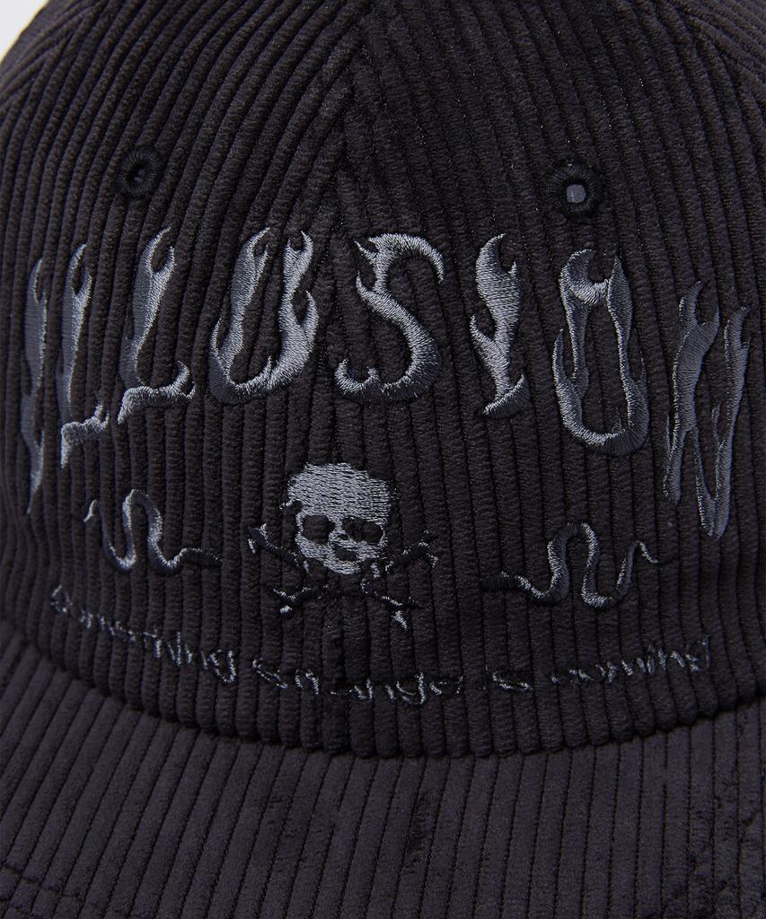 Sseleupe Illusion Corduroy Cap Black
