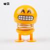 Car Interior Decor: Funny Bobblehead Emoji Pack - Creative and Popular