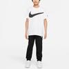 Nike Sportswear Essentials Series T-Shirt Large Logo Print Crew Neck Short Sleeve Kids Tops White DO1807-100