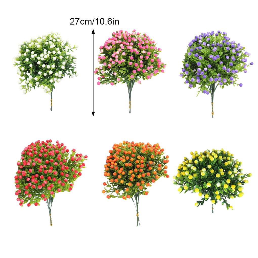 10x Low Maintenance And Long-lasting Durability Artificial Flowers For Any Occasion Flowers Home Decoration Fake Flowers