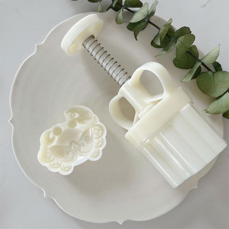 Crabs Shaped Pastries Molds Hand Pressed Mooncakes Maker Bean Pastes Cake Mould Dessert Bakewares for Cooking Lover