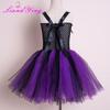 European & American Style Halloween Witch Tutu Dress for Kids - Puff Skirt Design