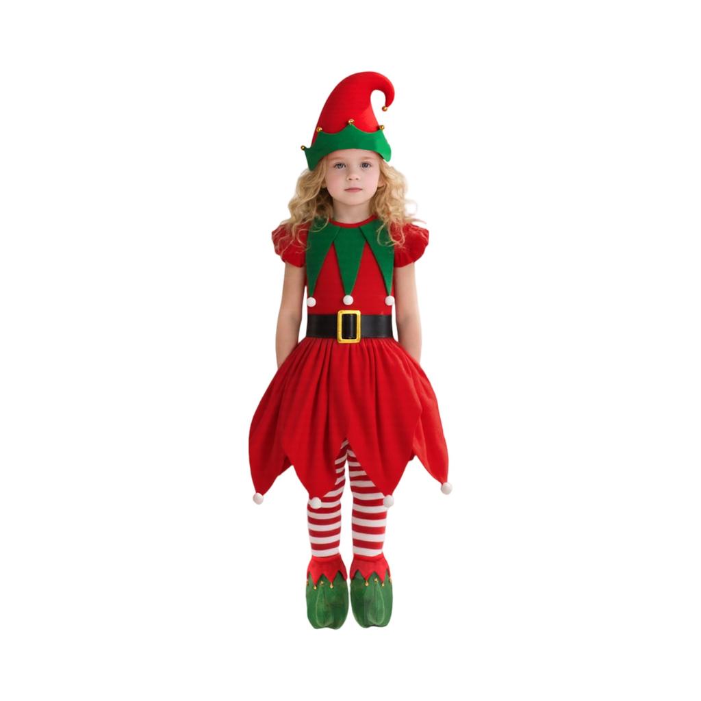 Children's Christmas Costumes, Holiday Party Christmas-themed Performance Cosplay Costumes