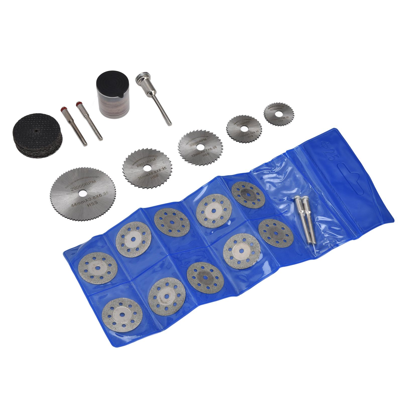 

60 шт. режущий круг мини-дереворез дисковая пила набор инструментов набор для деревообработки