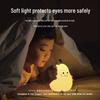 Pat Pat Silicone Pear Night Light - Cute Eye Protection Sleep Companion for Girls
