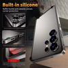 Aluminium Alloy Frame Metal Bumper Case for Samsung Galaxy S25 Ultra S24 Plus S25Ultra S24Ultra S25Plus Soft Inner Hard Phone Cover