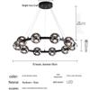 Oeny Circular 8-Head LED Ceiling Lamp