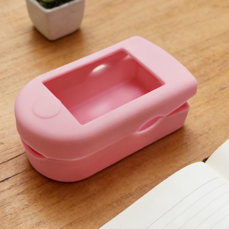 Soft Flexible Silicone Cover For Pulse Oximeter Ensuring Secure NonSlip Design Comfortable Handling Health Monitoring
