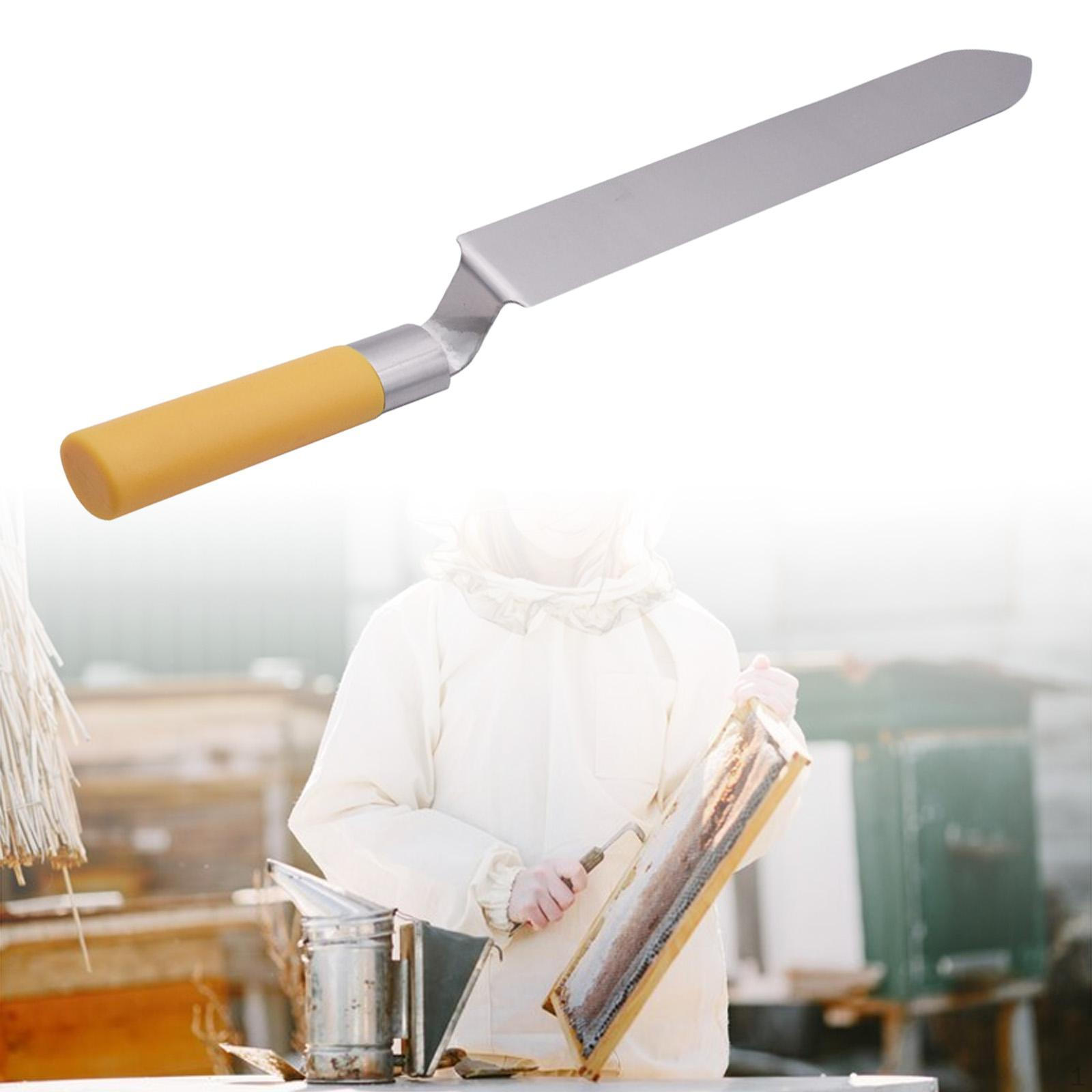 

Bee Hive Honey Scrapers Versatile Lightweight Compact Bees Keeping Equipment Straight Edge Serrated Edge