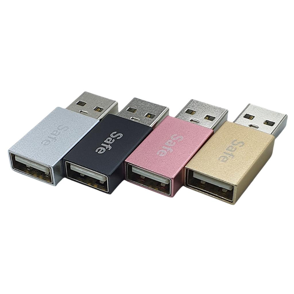 USB Data Blocker USB Male To Female Connection High Security Privacy Protections USB Adapter for Secure Charging