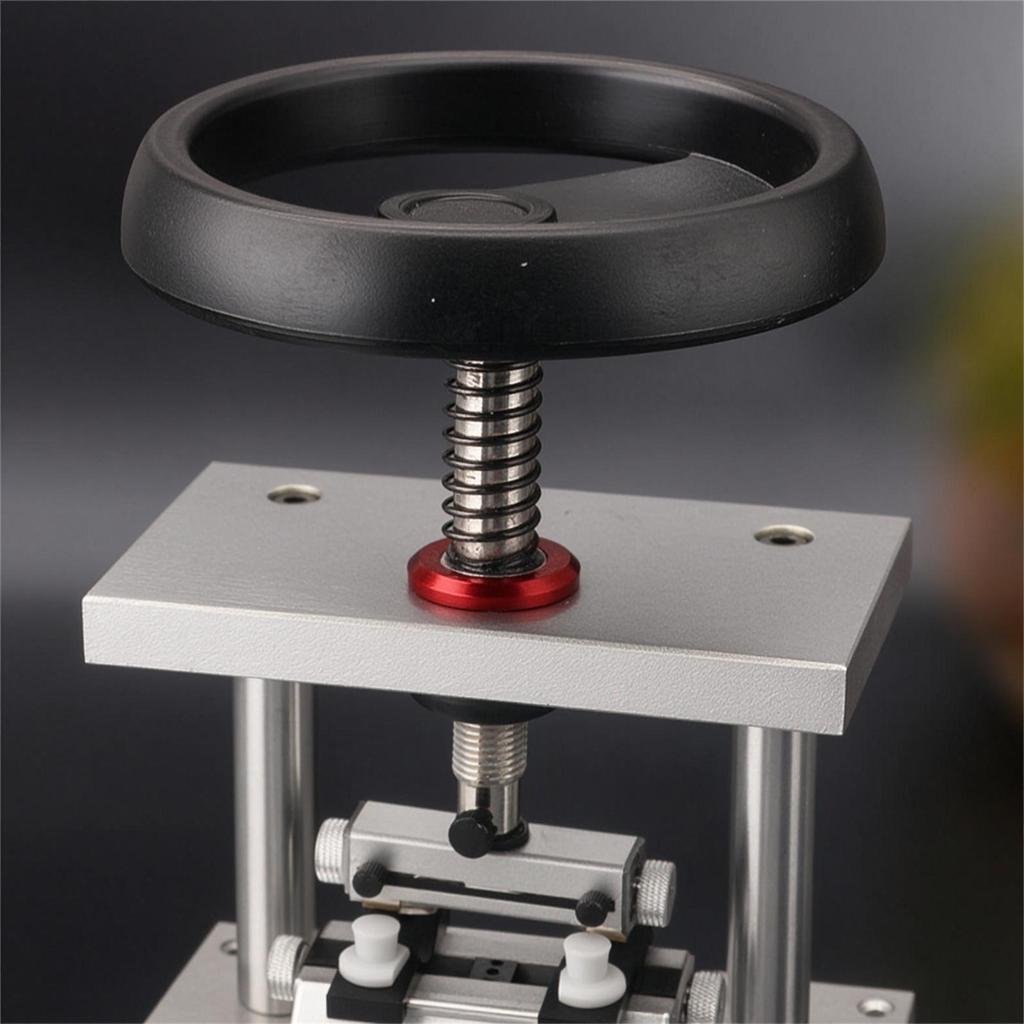 Watch Case Opener Machine with Handwheel Heavy-Duty Caseback