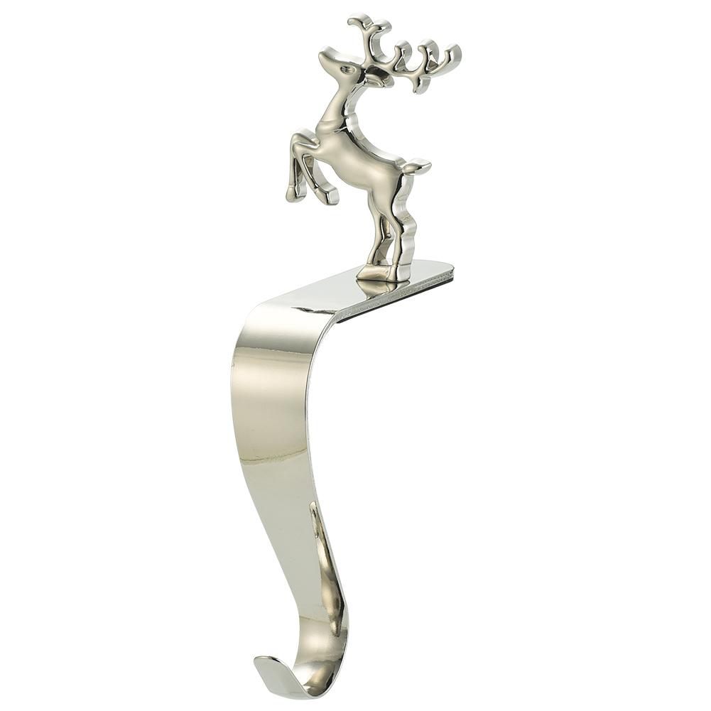 

1 шт. Крючок для чулка Золотой Держатель для чулка на каминную полку Нескользящий коврик B