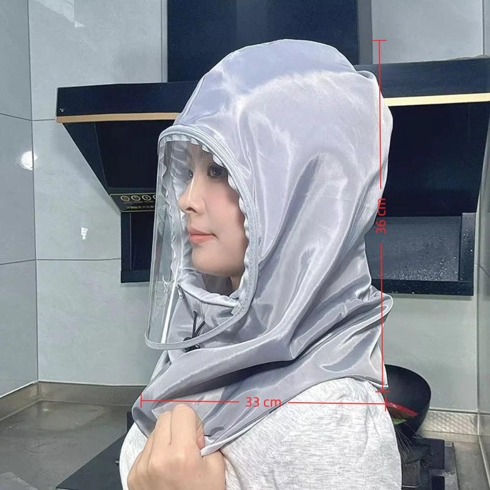 New Reusable Cooking Cap Protective Headwear Dustproof Oil Splash Shield Cooking Spray Dust Mask Farm Bee Keeper