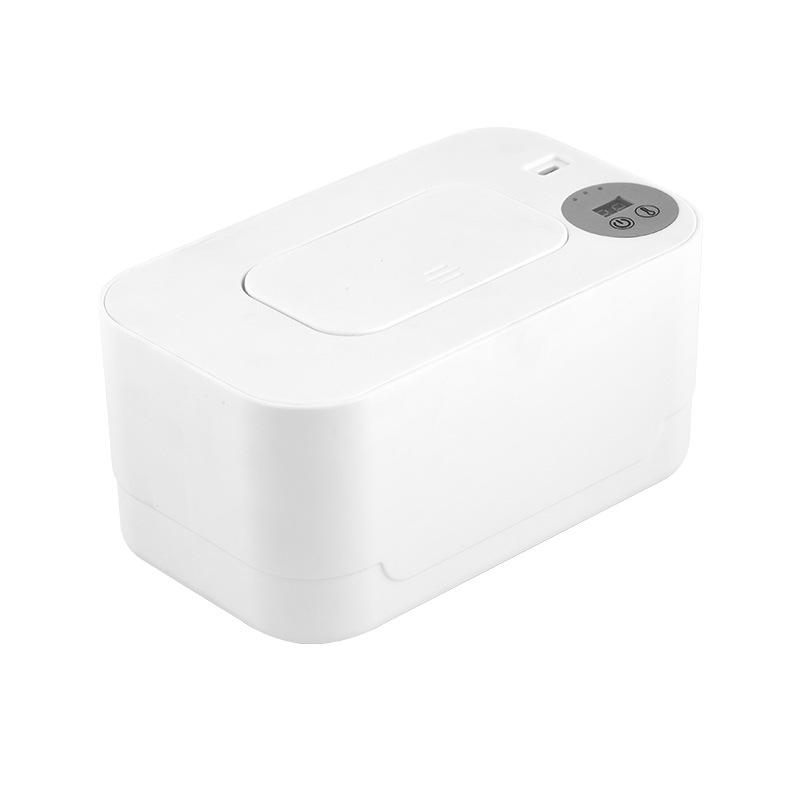 Portable USB Baby Wipe Warmer with Wireless Charging & Night Light