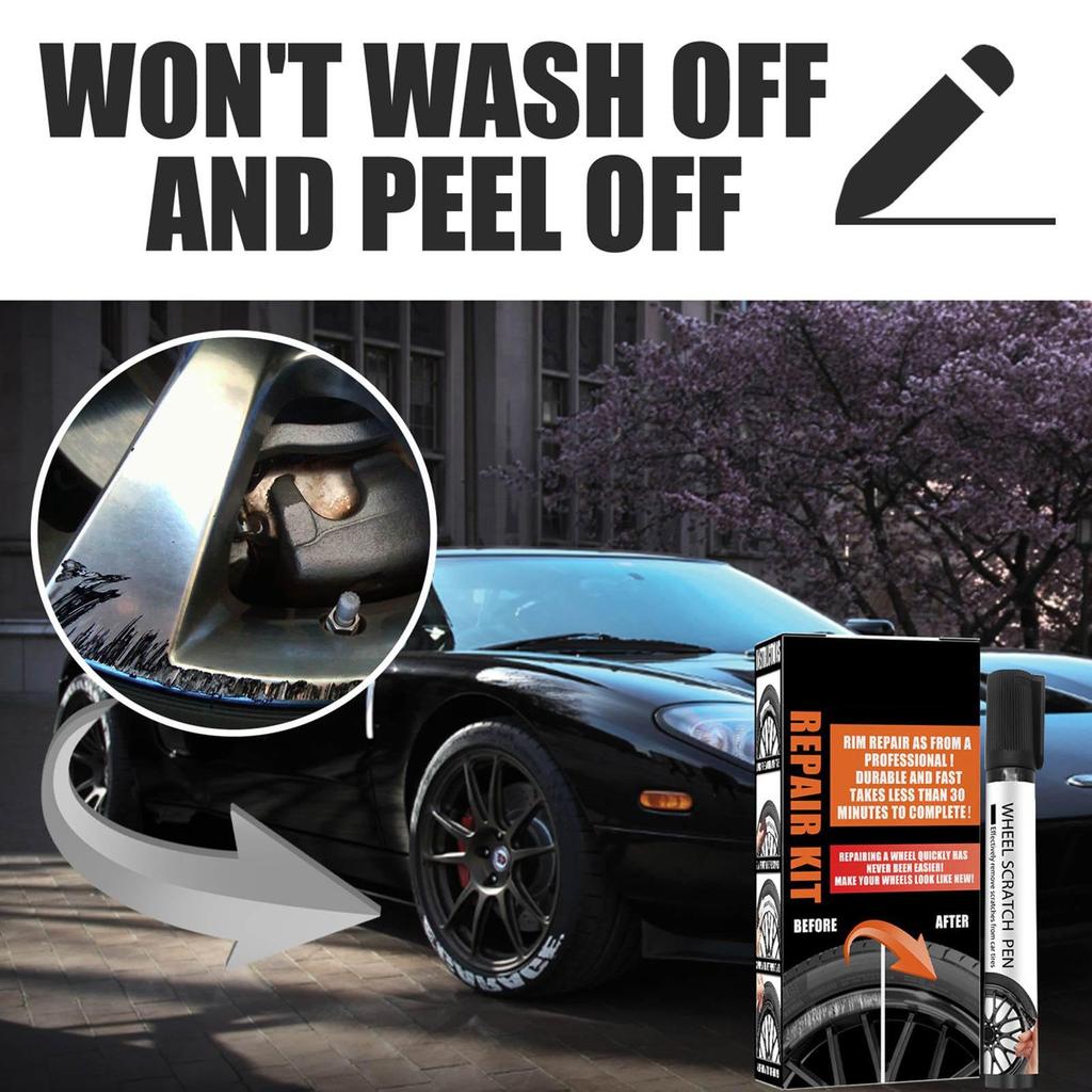 Wheel Repair Pen Aluminum Wheel Gully Scratch Repair Wheel Gully