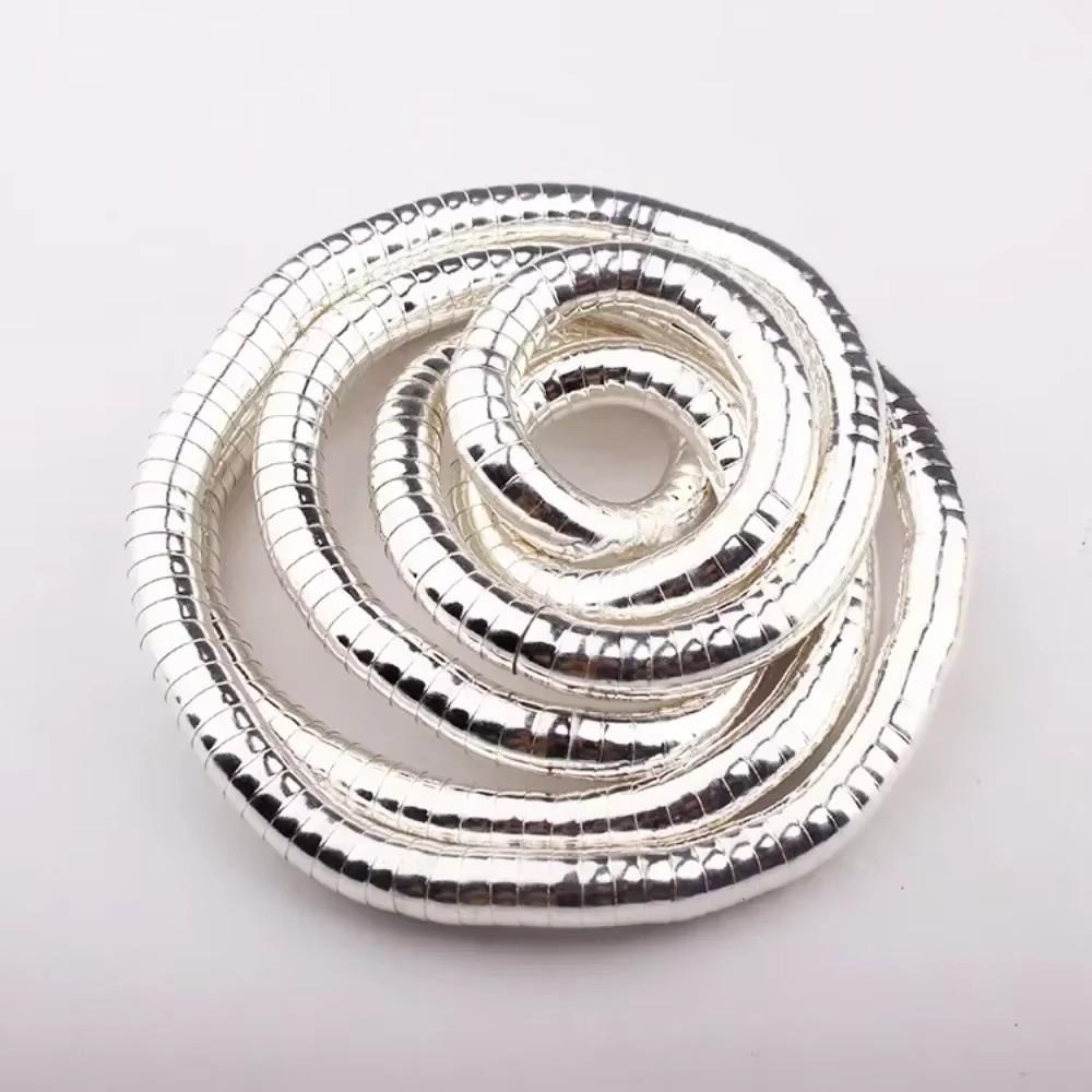 Metal Iron Twistable Collar Necklace Multi-layered Freely Wrapped Necklace  Fashion
