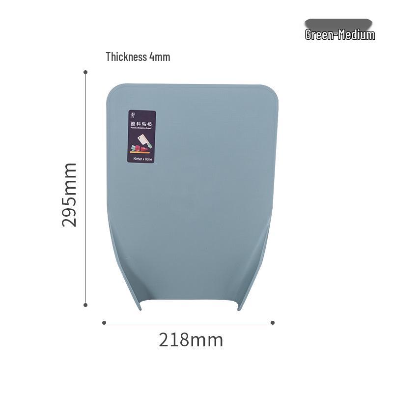 Thickened Vertical Kitchen Plastic Cutting Board for Fruits and Small Chopping Tasks