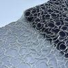 1 yard x 20.5cm Embroideried Mesh Lace, White Corded Floral Embroidery Net Lace fabric for Lingerie, Bra, Underwear, Dress, Doll and DIY Sewing