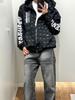 Men's Retro Trendy All-Over Print Cross Hoodie - Autumn/Winter 2025 Loose Casual Top