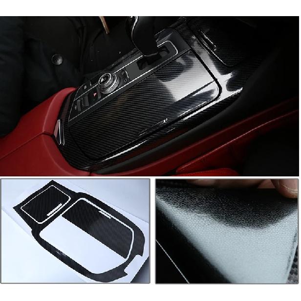 Center Console Gear Shift Panel Trim Dashboard Door Panel Decal for Maserati Levante 2016- Interior Stickers Accessories