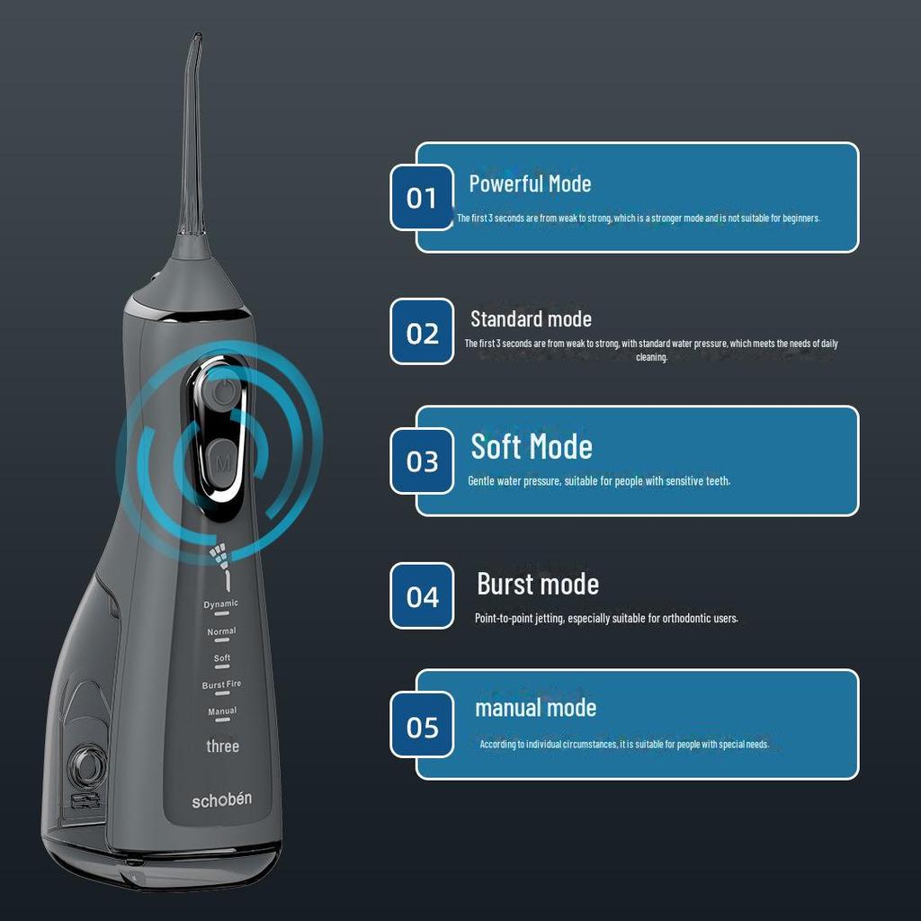 L15 High-Frequency Smart Electric Water Flosser for Braces