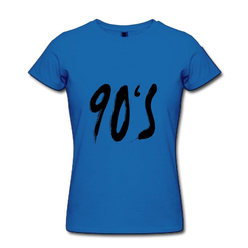 90 S Letters Women T Shirt Casual Funny Tshirts Casual Tees Tops Hipster Tumblr Female T S