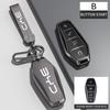 BYD Han Key Cover - Compatible with BYD Qin Pro, Song Max New Energy, Tang, and Song Plus Cars, Features Metal Shell and Bag Buckle.