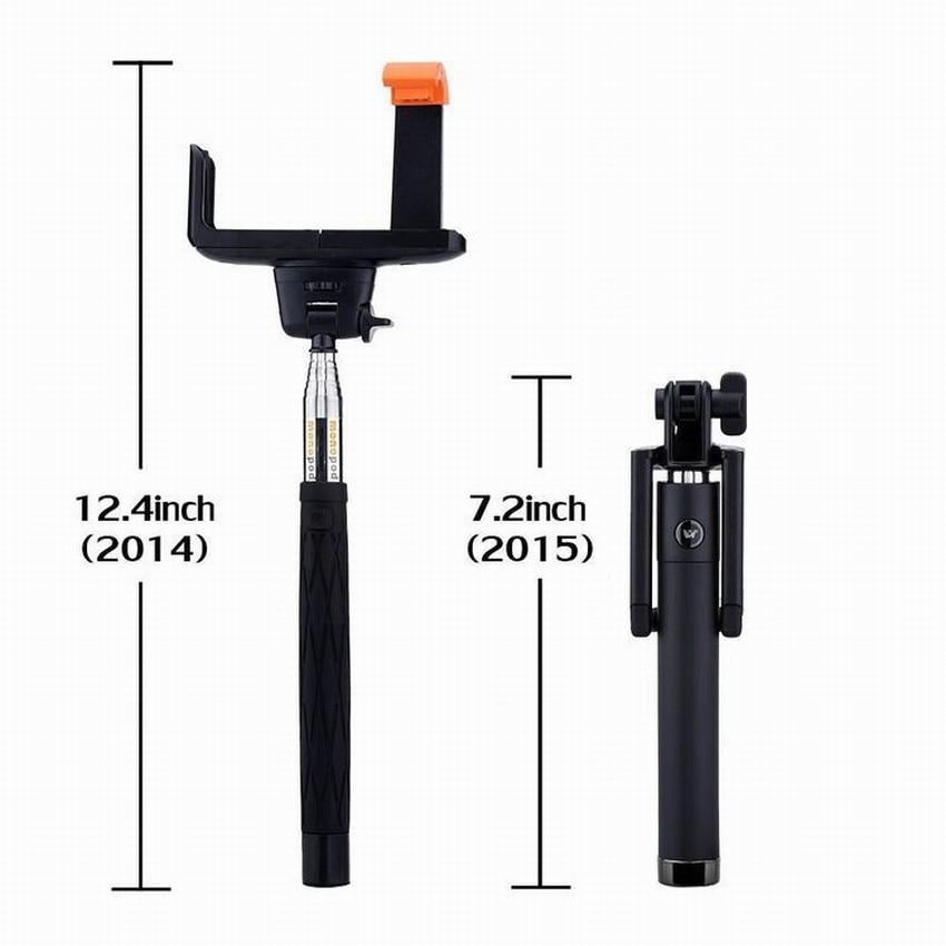 Buy Universal Luxury Selfie Stick Monopod Android Wired Groove Camera Para at affordable prices
