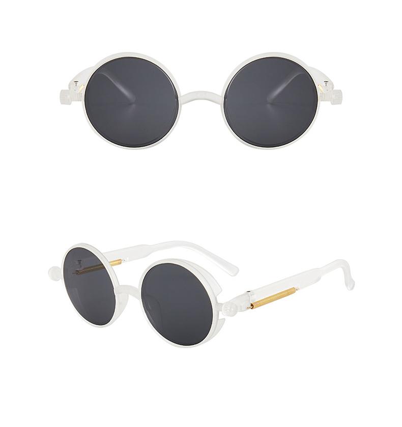Round Sunglasses Steampunk Men Women Fashion Glasses Brand Designer Retro Vintage Sunglasses UV400