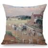 French Female Impressionist Painter Berthe Morisot The Craddle Gallery Oil Painting Throw Pillow Case Sofa Linen Cushion Cover
