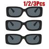 Popular Women's Sunglasses Trend Rectangle Big Frame Glasses Men Bar Party Hip Hop Eyewear