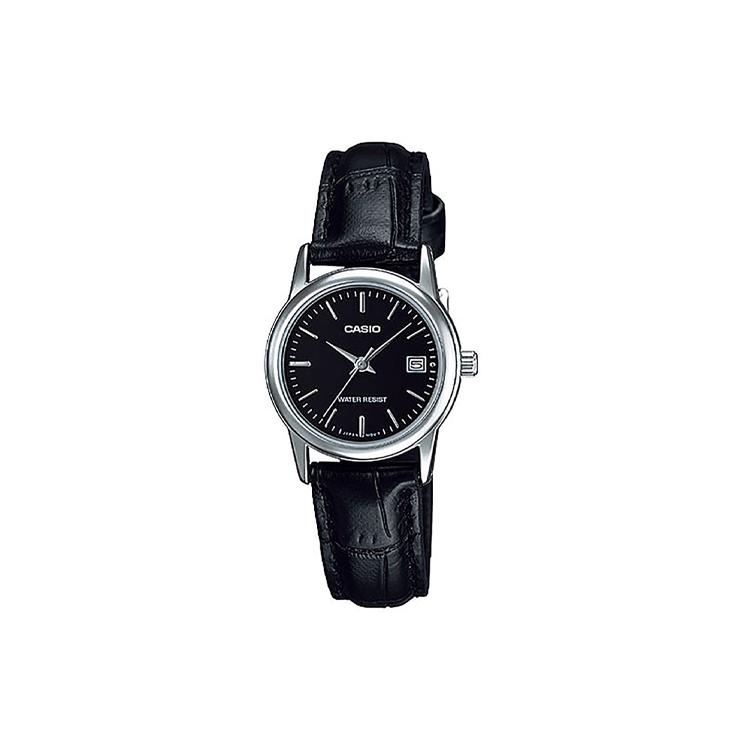CASIO Women s Standard Series Black Watch LTP-V002L-1AUDF Black Dial