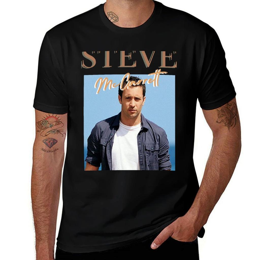 Vintage Steve Mcgarrett Tshirt T Shirts For Unisex Graphic Vintage Essential T Shirt Unisex T Shirt Designer Tshirt