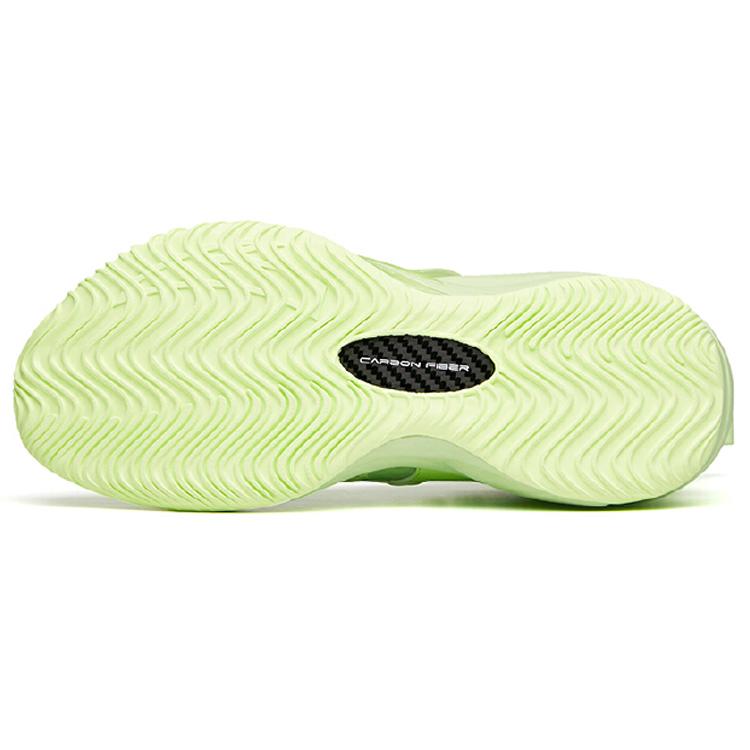 Új Anta Berserk 3 Shock Wave 3 Csúszásmentes Kopásálló Középmagas Szárú Teljesítmény Kosárlabda Cipő Férfi Fluoreszkáló Menta Zöld 112131601-9