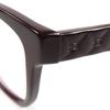 Excellent CHANEL Glasses Matelasse COCO Mark Color Lens Dark brown Women 3443-S-A Used