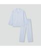 Jaju Men'S Cotton Stretch Length Pajama Set_Light Blue